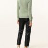REPEAT Cashmere-Pullover Damen, Grün