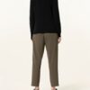 REPEAT Cashmere-Pullover Damen, Schwarz