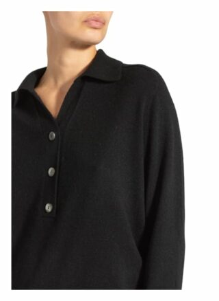 REPEAT Cashmere-Pullover Damen, Schwarz