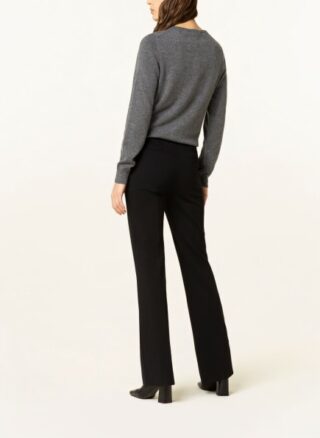 REPEAT Cashmere-Strickjacke Damen, Grau
