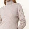 REPEAT Rollkragenpullover Damen, Beige