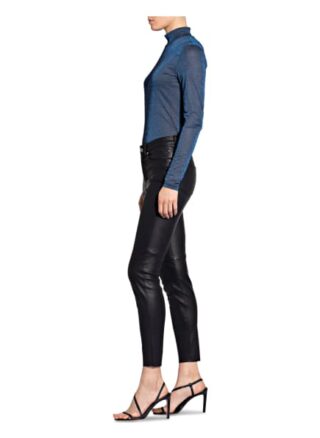RIANI 7/8-Lederhose Damen, Blau