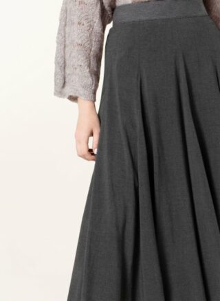 RIANI Faltenrock Damen, Grau