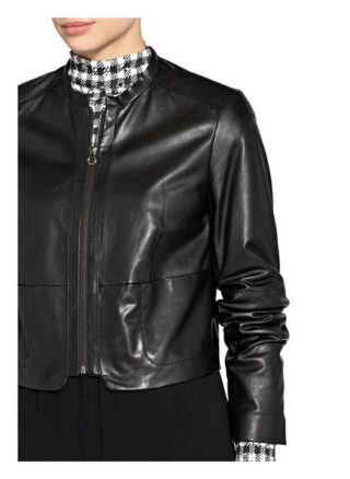 RIANI Lederjacke Damen, Schwarz