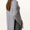 RIANI Rollkragenpullover Damen, Grau