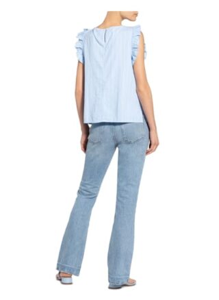 RINASCIMENTO Blusentop Damen, Blau