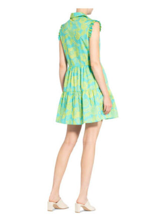 RINASCIMENTO Hemdblusenkleid Damen, Blau