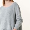 RINASCIMENTO Oversized-Pullover Damen, Grau