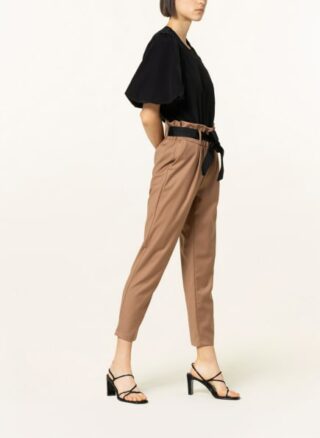 RINASCIMENTO Paperbag-Hose Damen, Beige