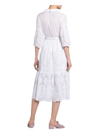 RINASCIMENTO Spitzenkleid Damen, Weiß