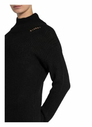 RINASCIMENTO Strickkleid Damen, Schwarz