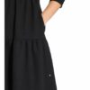 ROBE LÉGÈRE Jerseykleid Damen, Schwarz