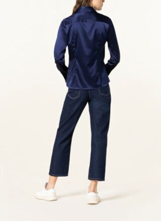 ROBERT FRIEDMAN Hemdbluse Damen, Blau