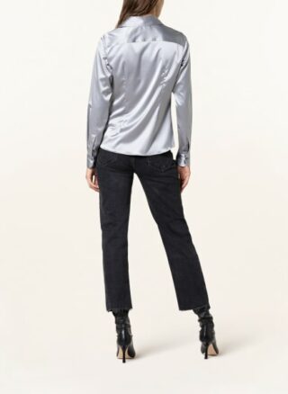 ROBERT FRIEDMAN Hemdbluse Damen, Grau
