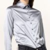 ROBERT FRIEDMAN Hemdbluse Damen, Grau