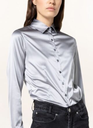 ROBERT FRIEDMAN Hemdbluse Damen, Grau