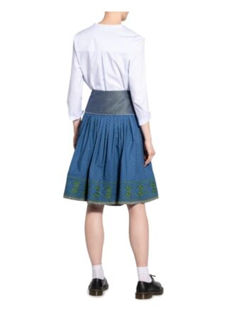 ROCKMACHERIN Badedog A-Linien-Rock Damen, Blau