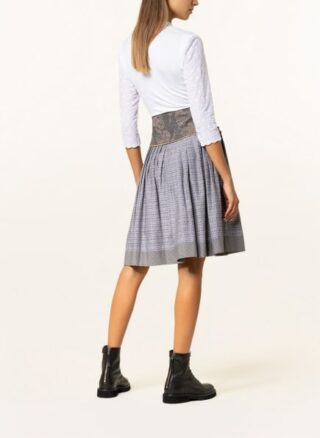 ROCKMACHERIN Schiereisn A-Linien-Rock Damen, Grau
