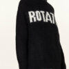 ROTATE BIRGER CHRISTENSEN Brandy Pullover Damen, Schwarz