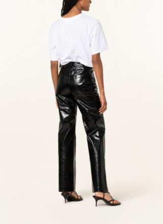 ROTATE BIRGER CHRISTENSEN Rotie Marlenehose Damen, Schwarz