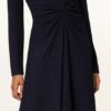 ROTATE BIRGER CHRISTENSEN Sierra Kleid in A-Linie Damen, Blau