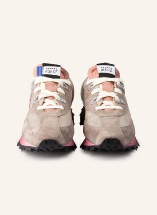 RUN OF Ava Plateau-Sneaker Damen, Beige