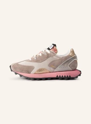 RUN OF Ava Plateau-Sneaker Damen, Beige