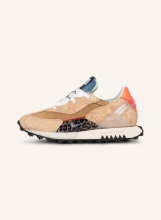 RUN OF Monnali Plateau-Sneaker Damen, Gold