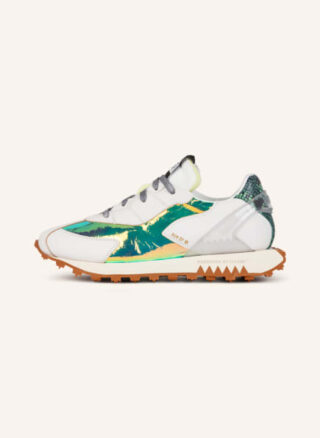 RUN OF Sneaky Mirror Plateau-Sneaker Damen, Silber