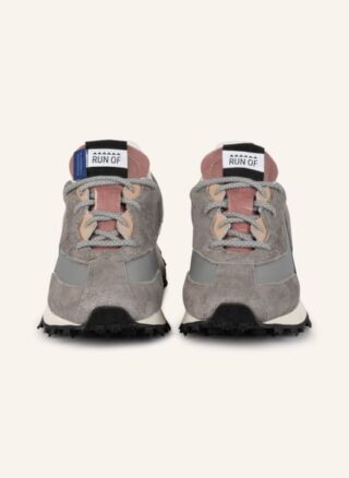 RUN OF Venere Plateau-Sneaker Damen, Grau