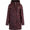 Ragwear Camo Parka Damen, Rot