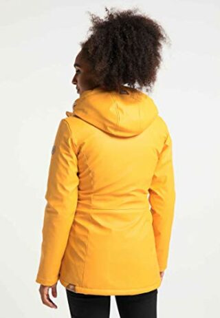 Ragwear Marge Regenjacke Damen, Gelb