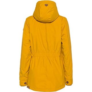 Ragwear Monade Regenmantel Damen, Gelb