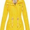 Ragwear Monadis Rainy 1911-60037 Regenjacke Damen, Gelb