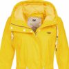 Ragwear Monadis Rainy 1911-60037 Regenjacke Damen, Gelb