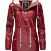 Ragwear Monadis Rainy Regenjacke Damen, Rot