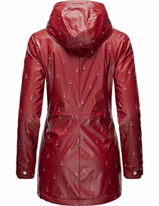 Ragwear Monadis Rainy Regenjacke Damen, Rot