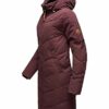 Ragwear Steppmantel Damen, Rot