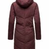 Ragwear Steppmantel Damen, Rot