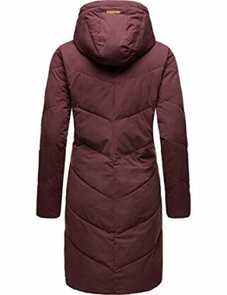 Ragwear Steppmantel Damen, Rot