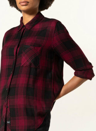 Rails Hemdbluse Damen, Rot