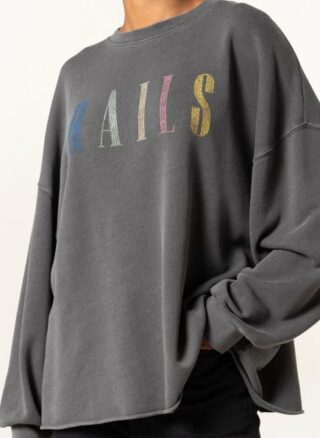 Rails Oversized-Sweatshirt Damen, Schwarz