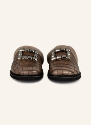 Ras Avedon Pantoletten Damen, Beige