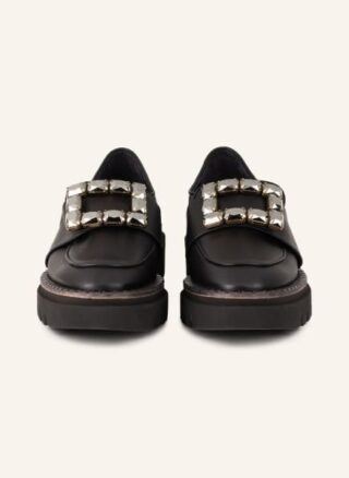 Ras Bailey Loafer Damen, Schwarz