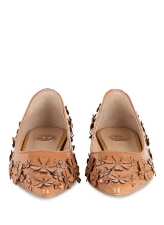 Ras Ballerinas Damen, Beige