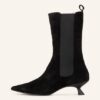 Ras Genoves Chelsea-Stiefeletten Damen, Schwarz