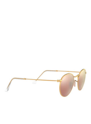 Ray-Ban rb3447 Round Sonnenbrille Damen, Gold