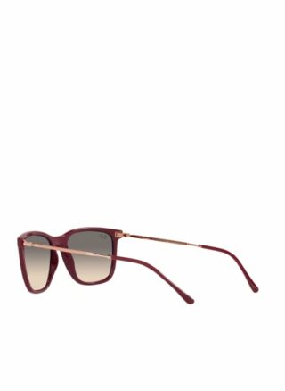 Ray-Ban rb4344 Sonnenbrille Damen, Rot