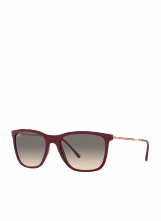 Ray-Ban rb4344 Sonnenbrille Damen, Rot