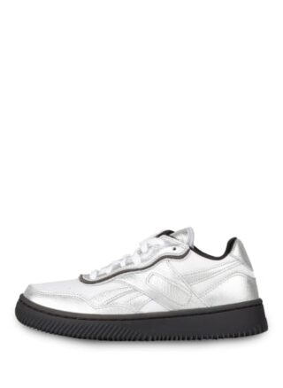 Reebok Dual Court Ii Plateau-Sneaker Damen, Silber